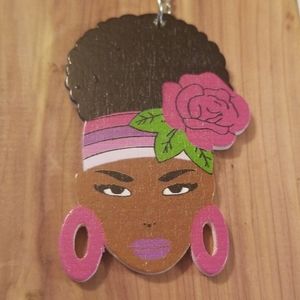 Wooden earrings women